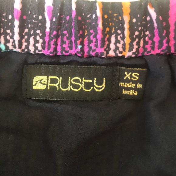 Roxy Multicolor Mini Skirt - Picture 3 of 8
